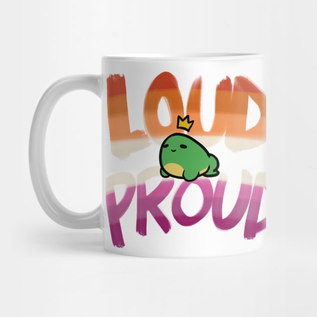 Loud & Proud - Lesbian by SilverSoo
